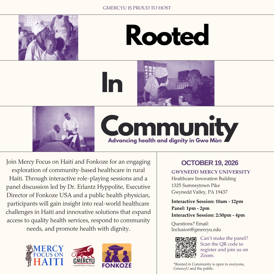 Mercy Focus on Haiti event on Oct 19