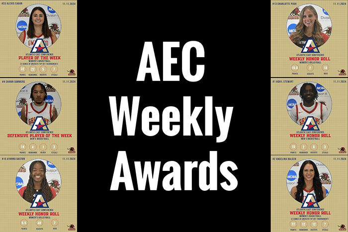 GMercyU Athletics Announces AEC Honors for November 3 – November 9