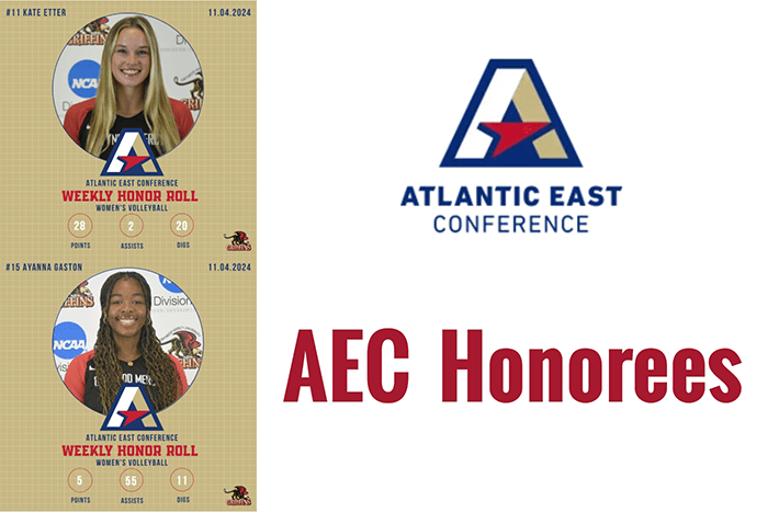 GMercyU Athletics Announces AEC Honors for October 27 – November 2