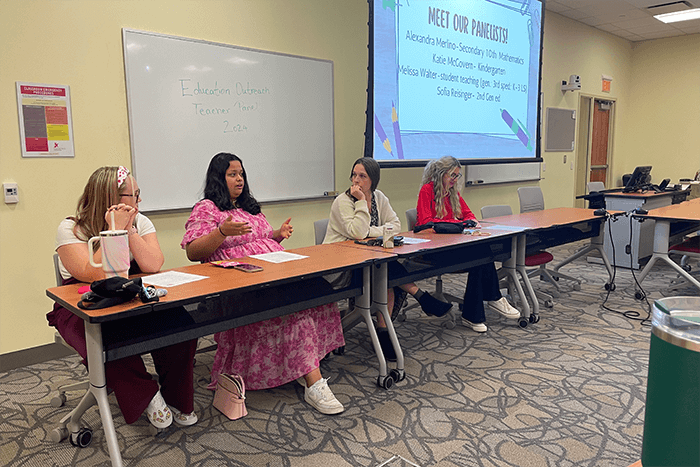 Education Outreach Club Hosts Teacher Panel