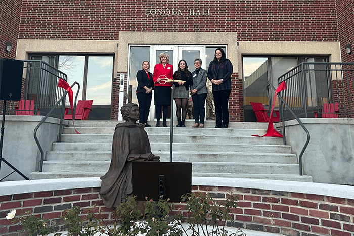 Gwynedd Mercy University Hosted a Ribbon Cutting Ceremony and Blessing for Loyola Hall