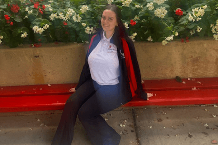 Social Work Student Erin Huggard ’25 Nominated for George Nahodil Excellence in Peer Mentorship Award