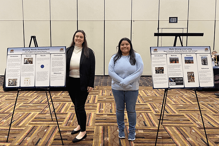 Social Work Students Present at State Conference