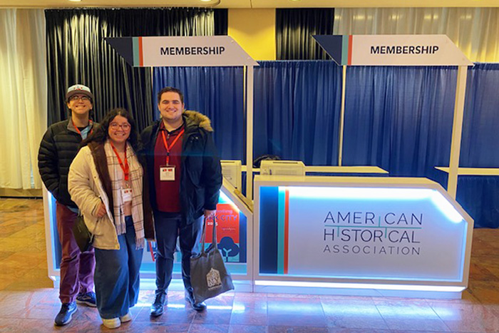 History Students Attend the American Historical Association Conference in NYC