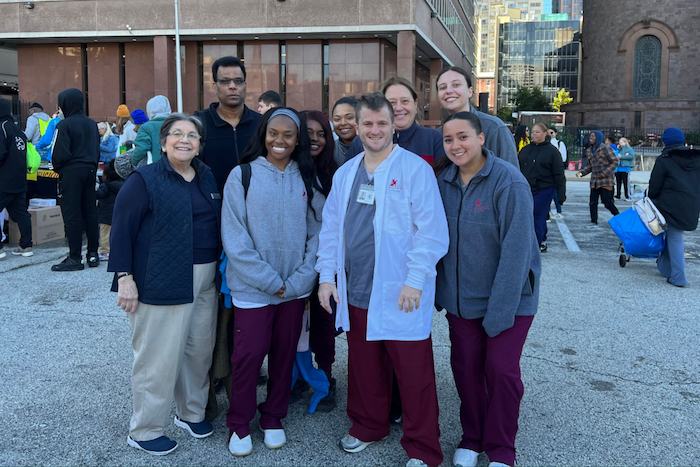 GMercyU WBSN Students at Boot Up Day Event