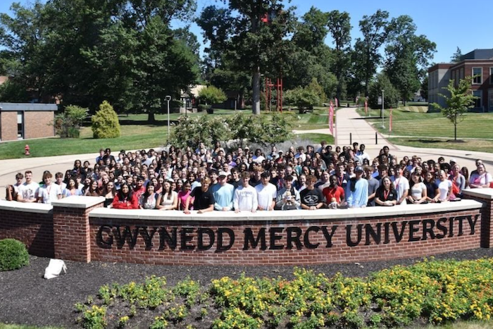New GMercyU students