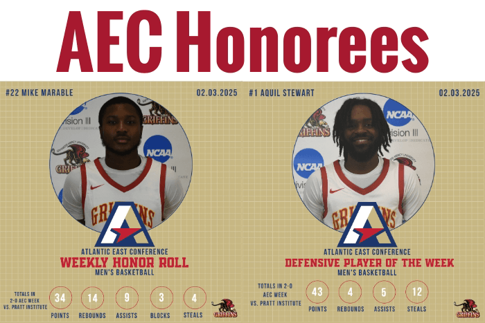 GMercyU Athletics Announces AEC Honors for January 26 – February 1