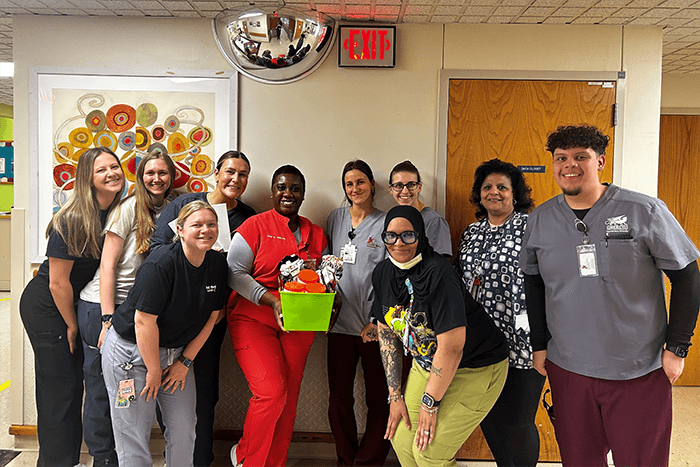 Nursing Students Meet Needs for St. Christopher’s Patients